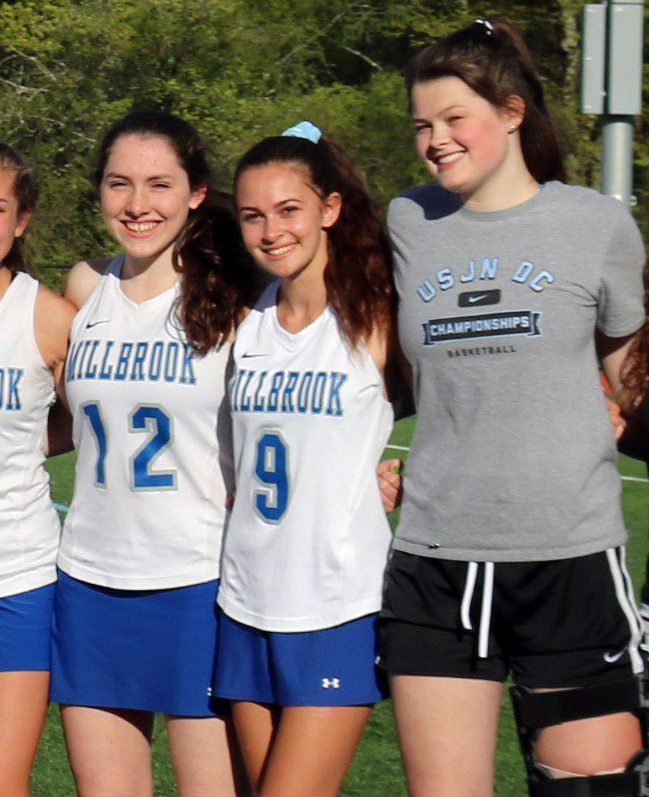 Millbrook_Lax's tweet photo. Next is Millbrook Lax senior Cora Page! Cora is another 4 year Varsity player who was always willing to try new skills/positions, always with a smile on her face and a caring attitude towards her teammates - prime example her fav memory! Sorry we couldn't do this for you Cora! https://t.co/yUCTIxnh1W