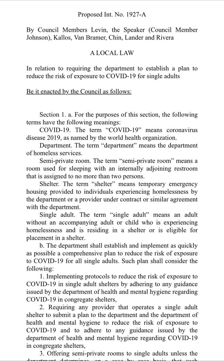 courtneycgross's tweet photo. We’re told there had been a compromise - a bill to move homeless New Yorkers into shared rooms in hotels. Now the @NYCCouncil is moving ahead with its own bill to move thousands of homeless people into their own hotel rooms. @nycdhs called it “ham-fisted and reckless” https://t.co/AurVLygNj6