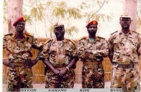 I was born on 16 May 1983 in Bor with the SPLA/SPLM. Yrs later I joined the Red Army in Polataka (Obo) in 1992 as our picture below depicts. In honour of our revolutionary past, I chose to wear the khaki of our liberators. Happy 37th birthday to SPLA/SPLM. #SouthSudan #SSOT