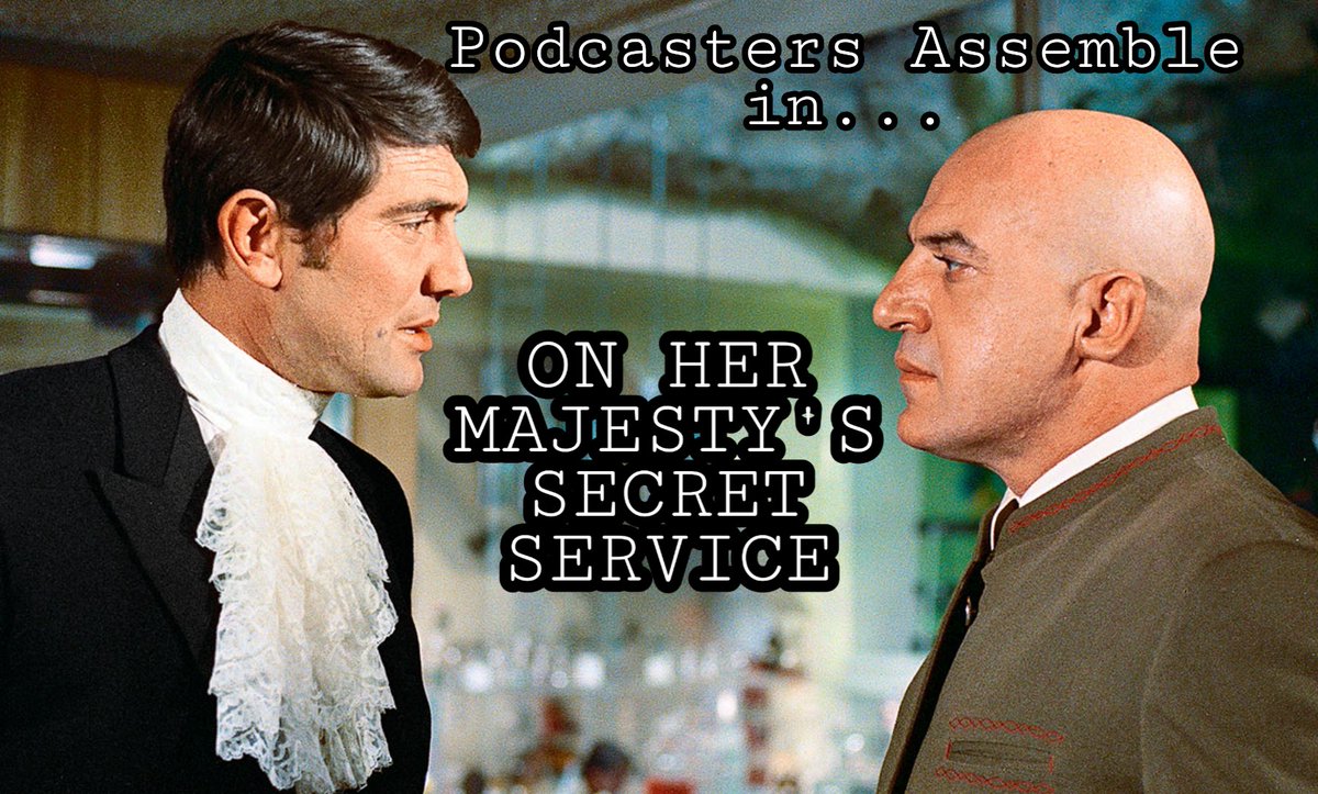 CastersAssemble's tweet photo. 6 down 19 to go! In today’s episode we take on 1969's “On Her Majesty's Secret Service”! 🎧😎⛷

#PodcastersAssemble #OHMSS 
#countdowntobond25 #bobsled #OnHerMajestysSecretService  #StuffToDoDuringLockdown #ListentoMorePodcasts #WatchMoreBondMovies 

https://t.co/K0HCMLBCcR https://t.co/k53ZkcUPXW