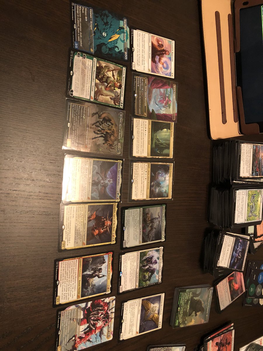 jepprex's tweet photo. First double mythic foil box! Thanks @level1gamestore #MTGIkoria https://t.co/eYOFapOIlo