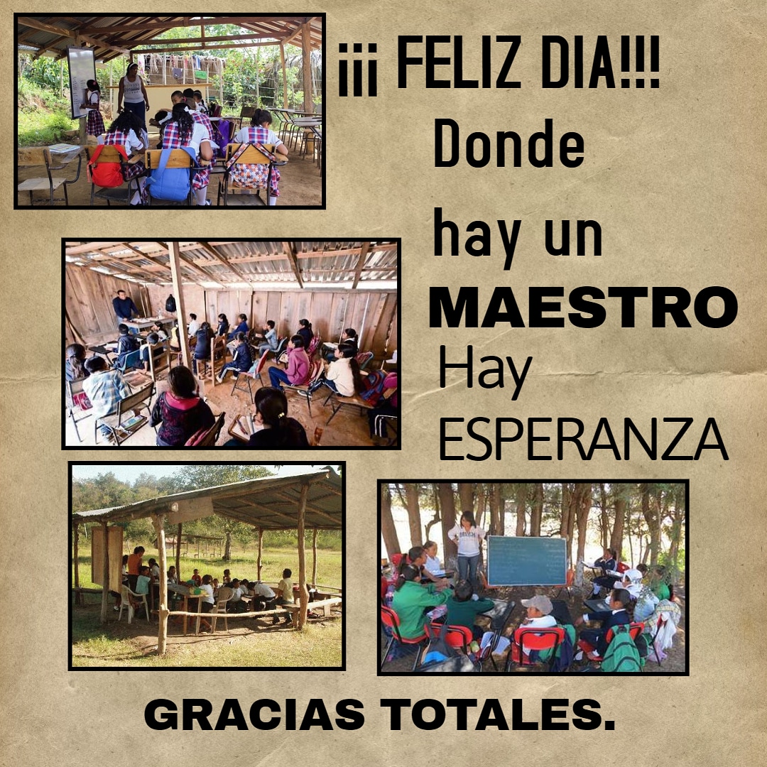 PasionXvender's tweet photo. De nuestros maestros debemos aprender su pasión y capacidad de entrega, honrales con respecto y multiplicando su legado. 

Feliz día a todos aquellos que enseñan algo en el camino de otros, si sabemos ver enseñanza en otros entonces vamos por buen camino. https://t.co/KuYBtlS6aE