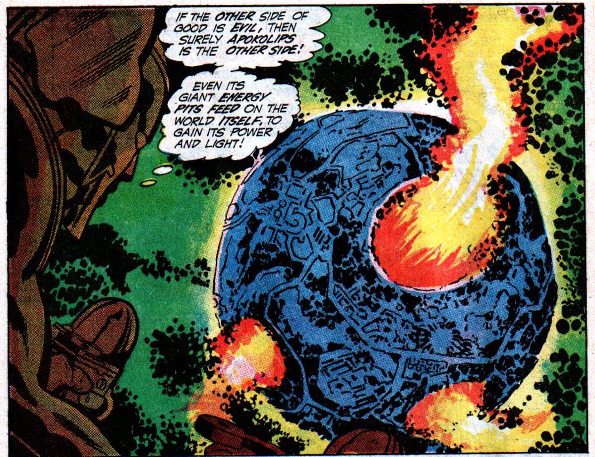 You say Kirby’s version of hell is a planet where industrialization has destroyed it? Where workers are oppressed by bosses who explicitly use the weapons made from their labor to control the means of production? Why this verges on POLITICAL!