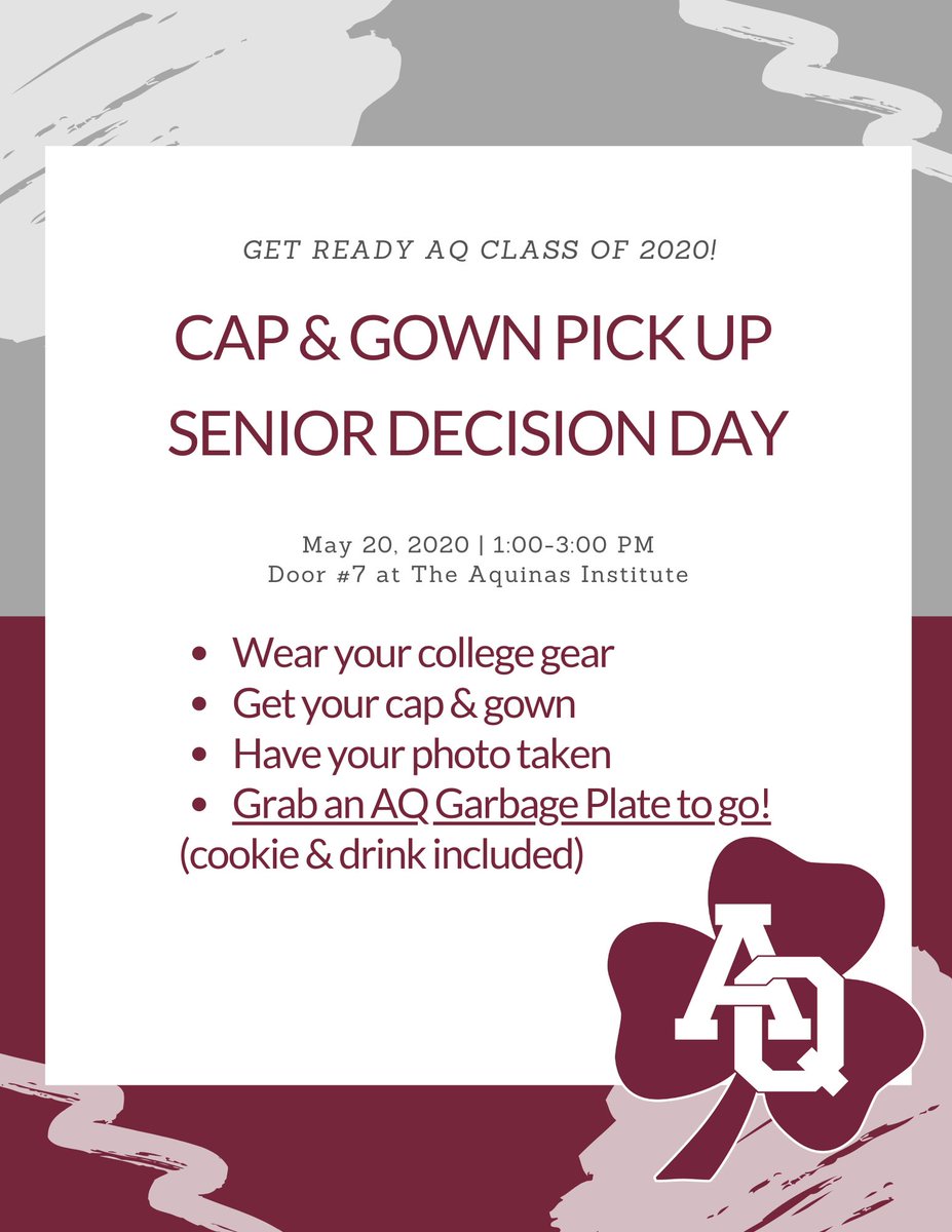 We can’t wait to see our seniors! Best beard gets an extra cookie - bc they GONE for graduation!