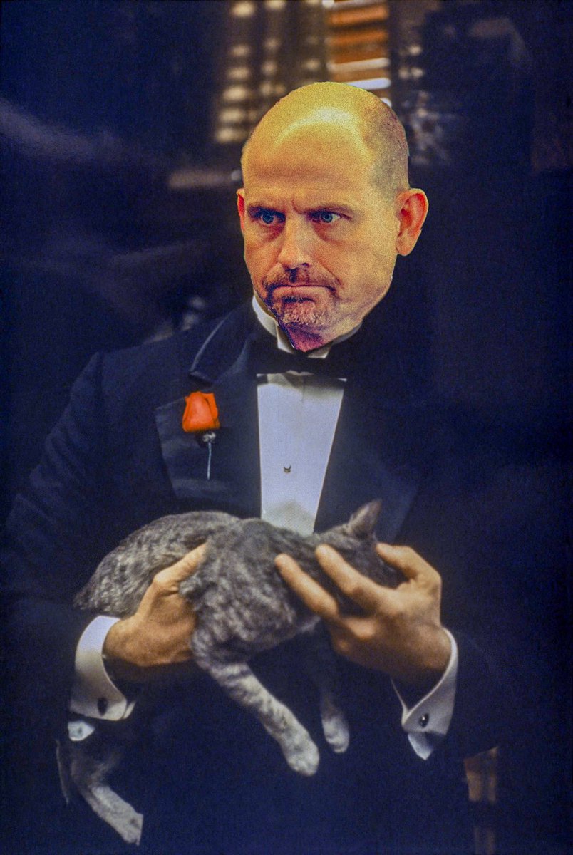 UAB_CoachBill's tweet photo. The Coach And His Cat. Go Blazers! #BlazeFather #UAB #GoBlazers #BlazeOn #UABFootball #Birmingham https://t.co/akJONAekpc