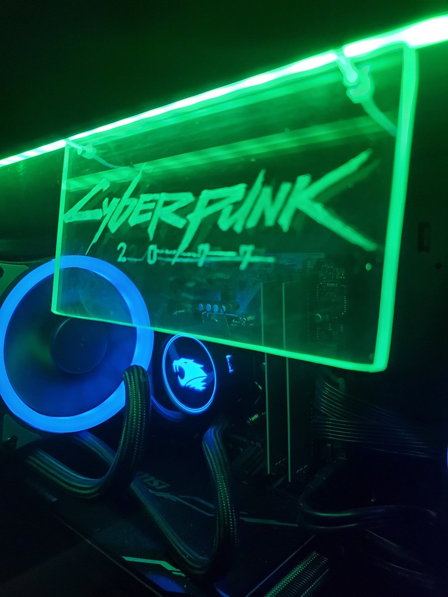 Check out my new PC <a href="/CyberpunkGame/">Cyberpunk 2077</a>! Now all I need is a Collector's Edition pre-order. Do you know when/if they'll be available again?