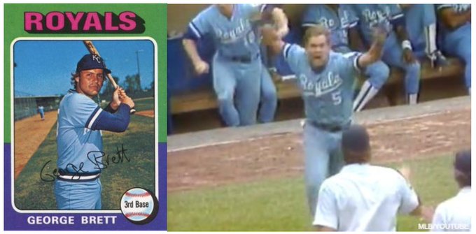 Here\s to mellowing with age.  Happy birthday, George Brett!  Never change. 