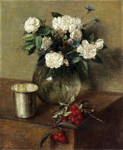 CristianeGLima's tweet photo. #NightyNight 🧚🏻♀️🙏🏻💗 #myDearestFriend
🎼"Nocturne in C Sharp Minor", Frédéric Chopin, performance Hauser
https://t.co/AwQOlNlUhr
"White Roses and Cherries"
Henri Fantin-Latour (1865) https://t.co/8wRd6EUW8j