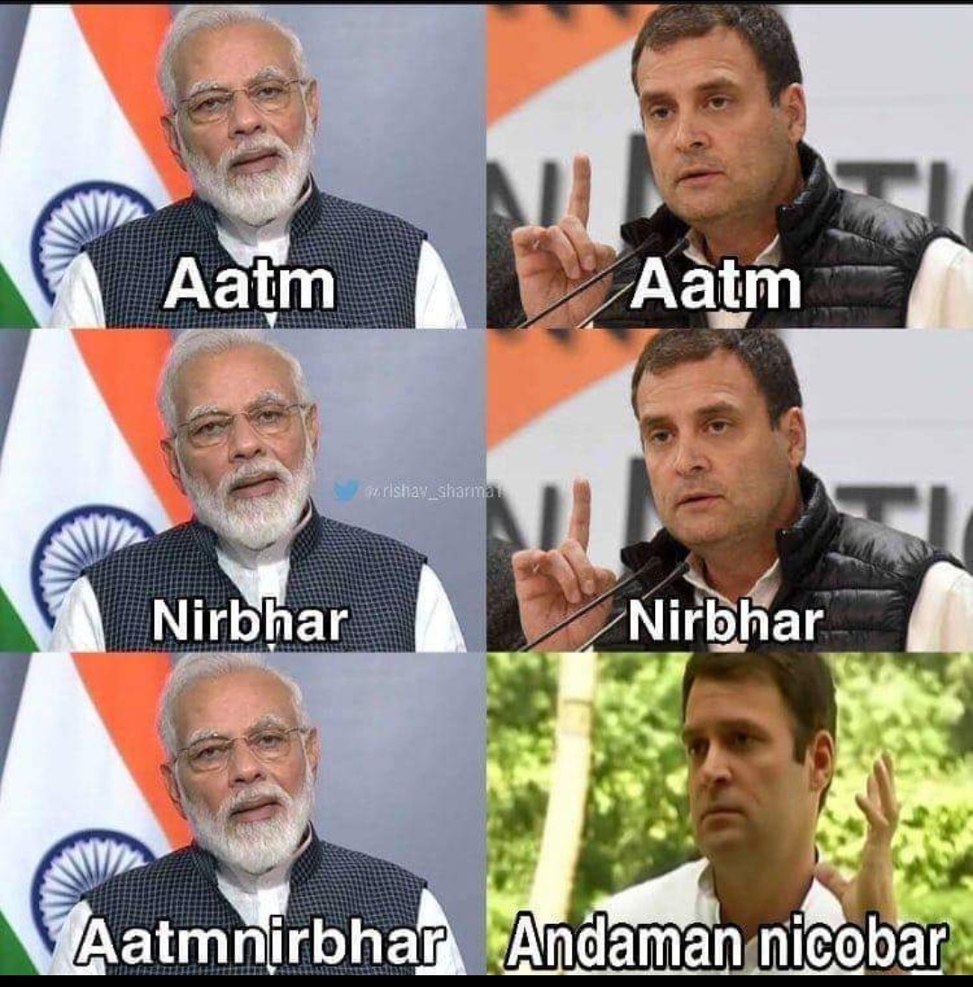 obgujarat's tweet photo. #Pappu 
#AatmaNirbharBano https://t.co/QQZkDNSL8O