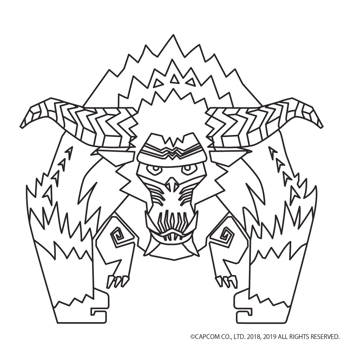 טוויטר Monster Hunter בטוויטר Time To Take On The Urgent Quest Of Coloring A Mighty Zinogre Stayhome Https T Co Yir2sree6f