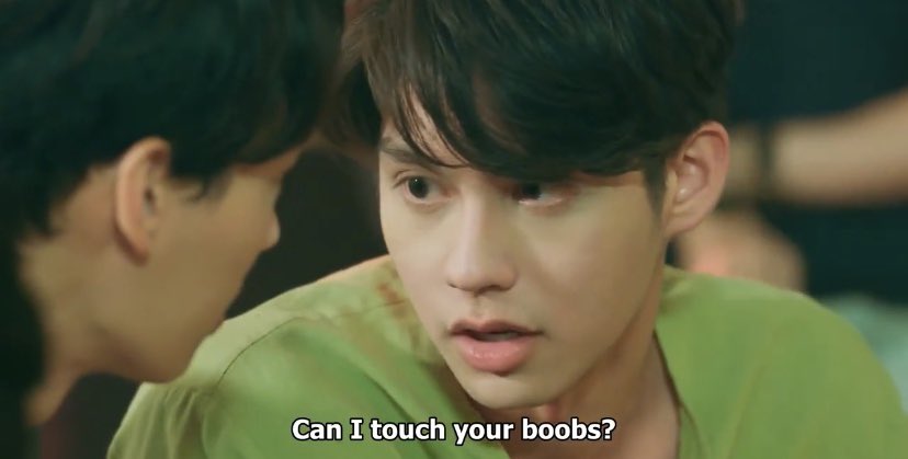 peaaak21's tweet photo. Sarawat’s iconic line 😂 #2getherTheSeries #คั่นกูตอนจบ #BrightWin #SarawatTine https://t.co/vMW2DLJSNw