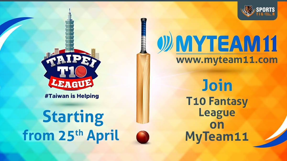 Hi Friends, I have joind fantasy Cricket on Myteam11 Finally CRICKET is live again on myteam11. Tapai T10 CricketLeague starts from 25th April. Live Stream on Sportstiger. Download Now myteam11.com Come Play Win #myteam11 #myteam11quiz  #Sportstiger