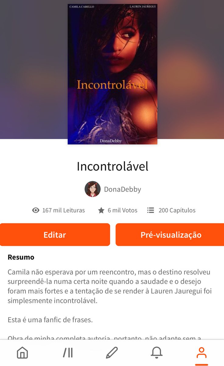 HotCamren_'s tweet photo. Já leu alguma fanfic de frases? 
“Incontrolável” é um pouco diferente. A história traz 200 capítulos nos quais um hot é descrito com todos os detalhes que uma leitora tem direito. 
Acesse https://t.co/kIvCJGKqHH https://t.co/KA5MJsg3nE