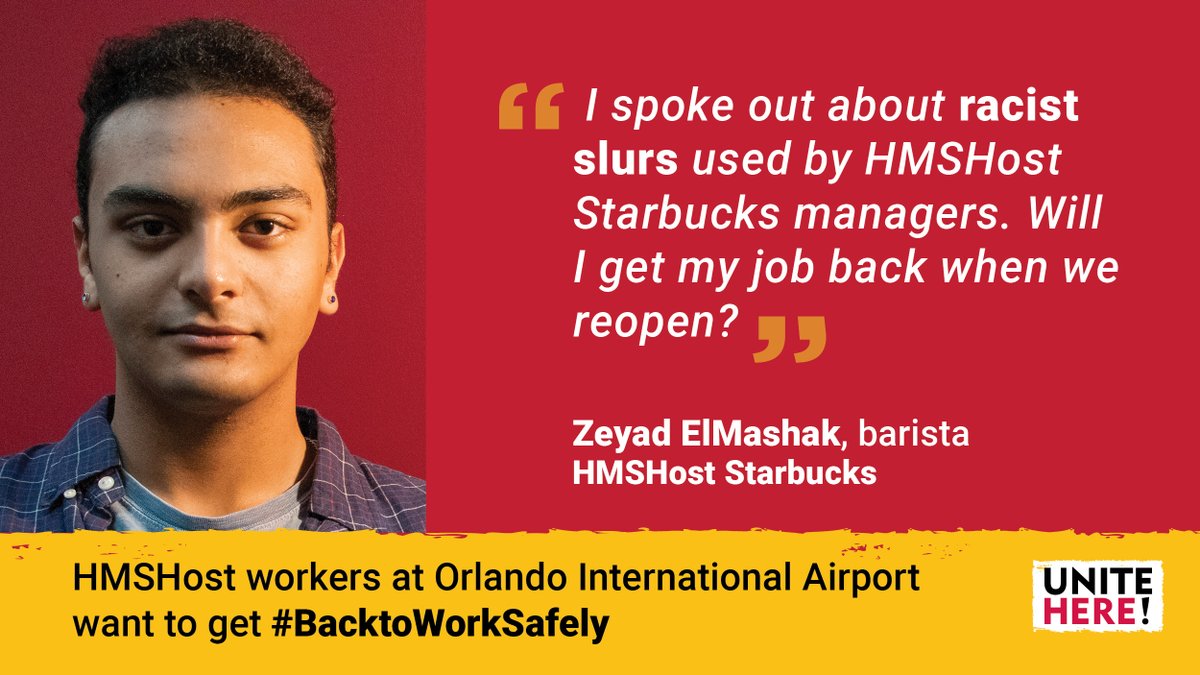 UNITEHERE362's tweet photo. #MCOWeSpokeOut because being treated unfairly for your background is not right. #RacismIsAVirus #NoRetaliation #BackToWorkSafely #HMSHost @MCO @hmshost #unitehere https://t.co/UZIW63JNRq