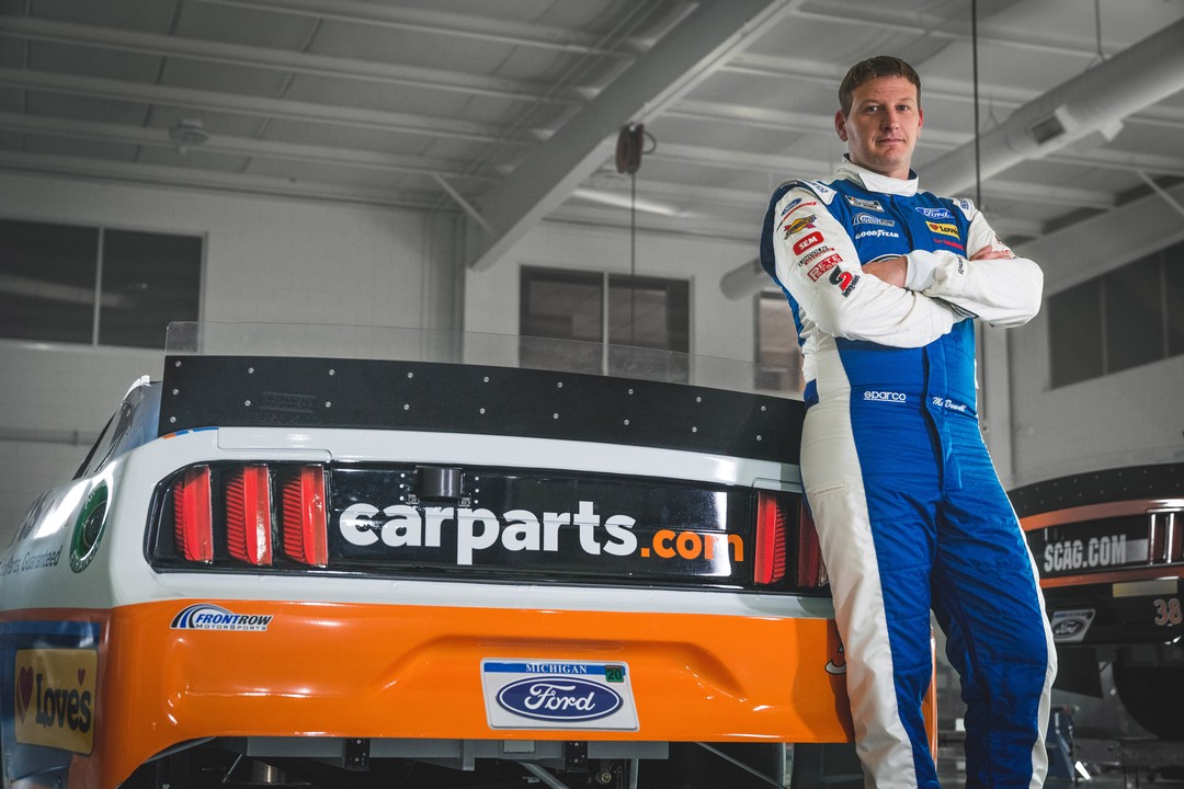 CarPartscom's tweet photo. @NASCAR is making a return to TV this weekend! But did you know @CarPartscom will be taking part in the #RealHeroes400 with @Team_FRM and the driver of the No. 34 Ford Mustang @Mc_Driver!? To learn more visit https://t.co/L3BzuSczBP
#TeamJCWhitney #CarPartsCom #NASCAR https://t.co/F3Ri1H3NMY