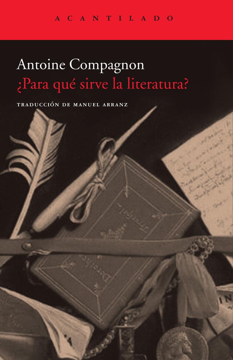 CafeParaLeer's tweet photo. #Acantilado ¿Para qué sirve la literatura?, de Antoine Compagnon https://t.co/gI60ko5Itj https://t.co/KpOcgKKJty