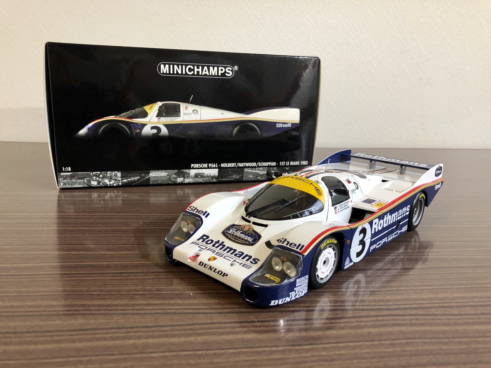 ミニチャンプス 1/18 ポルシェ956L ル・マン 1983 | hartwellspremium.com