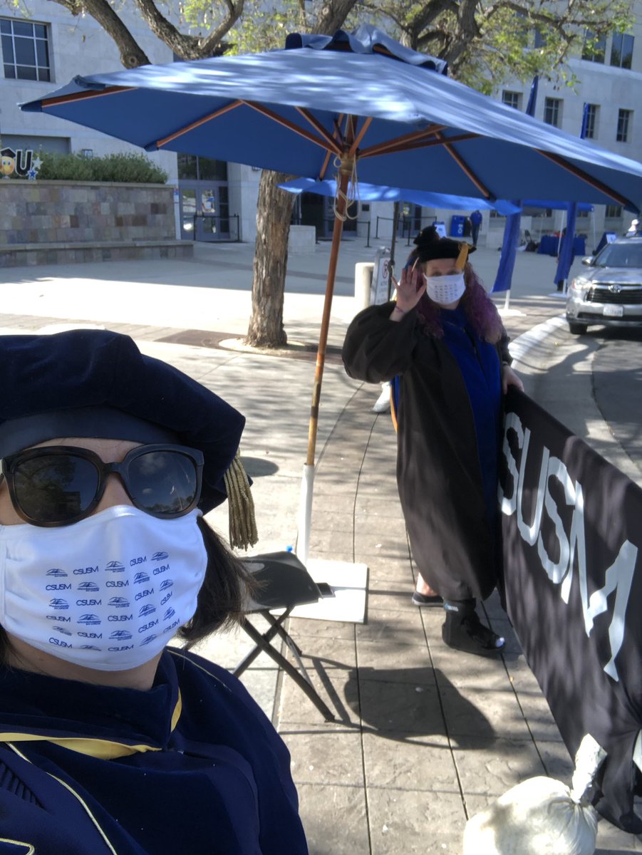 EllenNeufeldt's tweet photo. Thank you to all of our @CSUSM faculty & staff who made today's Graduates on Parade possible. You helped give our grads memories to last a lifetime & demonstrated a wonderful example of resilience, innovation, positivity & creativity! #CSUSM2020 #CSUSMGratitude https://t.co/BXfLv98uKi