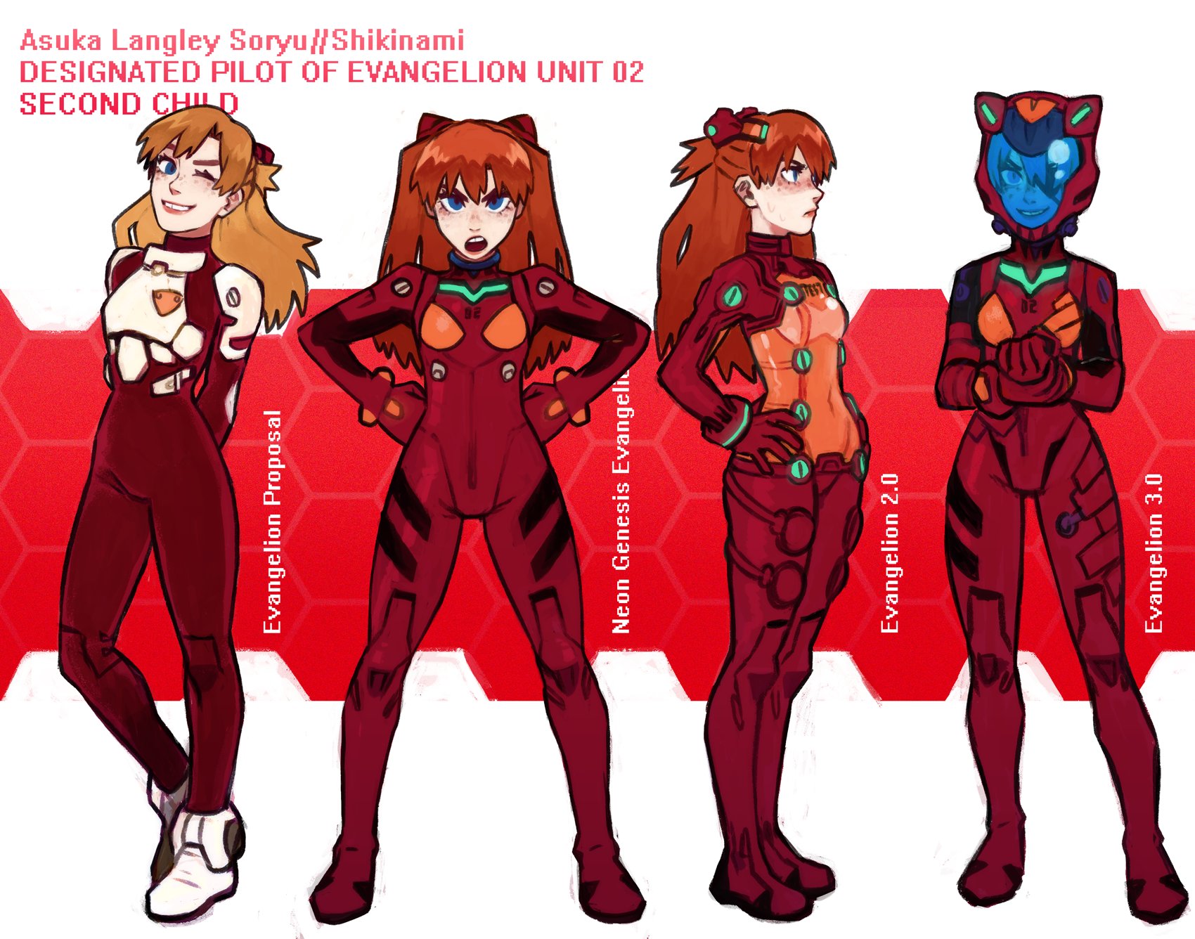 Molly Red Wolf Full Evangelion