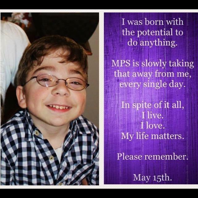 An oldie, but goodie.  In honor of #MPSAwarenessDay