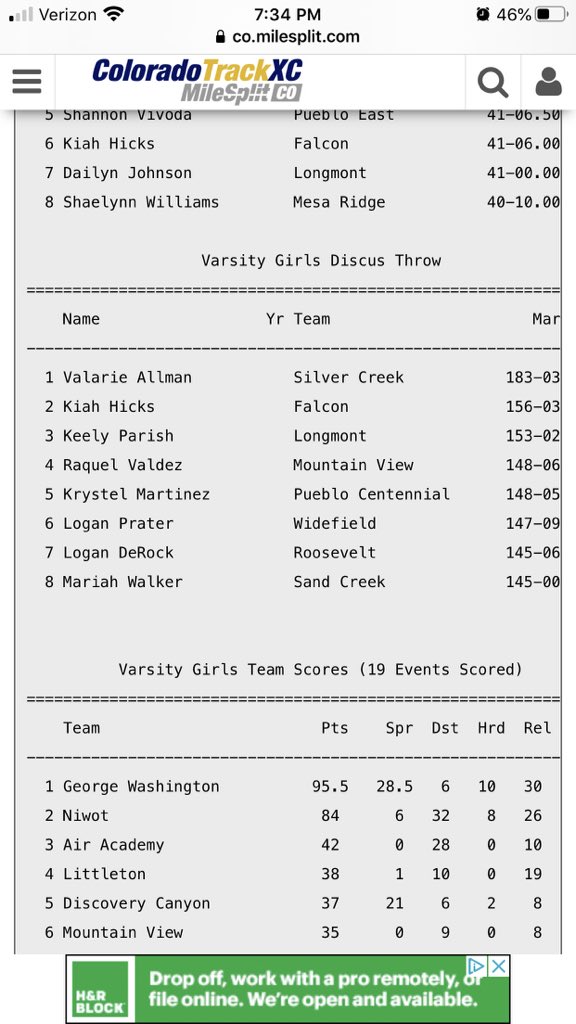 RHS Track and XC tweet media