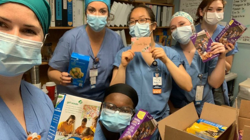 mjgranger1's tweet photo. Cookie Care Challenge accepted!! Buy your favorite .@girlscouts Cookies from a #VirtualCookieBooth and donate even more to spread the love. Double the impact: share the green square, buy or donate cookies, and pass it on! https://t.co/tYAU9DH7Id #GSA https://t.co/LtXnYXrGPL