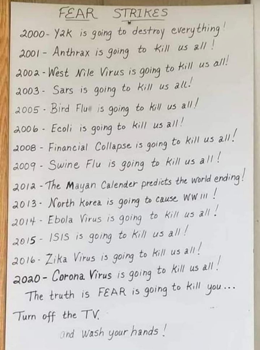 vigneshshil's tweet image. #Moralofconclusion is at last &quot;Fear is going to kill all of us&quot;

#Yearbyyear #problems and #Disorders are different but Fear was same.

#Fear - played and playing major roll in all our life ..

#dontpanic 
#Besafe
#BeSecureByOwn