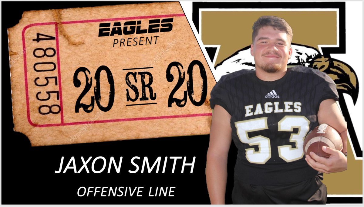 AbileneEagleFB's tweet photo. #SeniorSpotlight #53 Jaxon Smith - OL #20SR20 #TheEagleWay https://t.co/yY6gWEzZoY