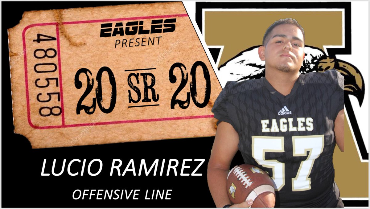 AbileneEagleFB's tweet photo. #SeniorSpotlight #57 Lucio Ramirez - OL #20SR20 #TheEagleWay https://t.co/ZllfxHxAEp
