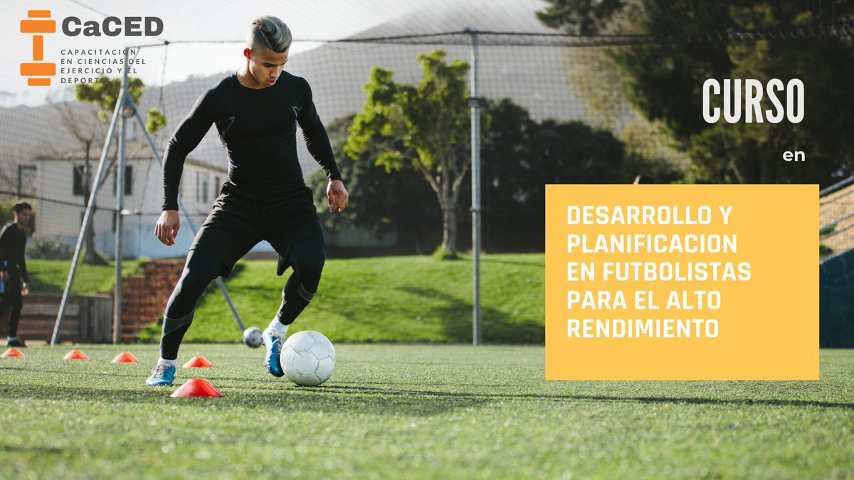 cacedonline's tweet photo. Nuevo lanzamiento. Curso en “Desarrollo y planificación en futbolistas para el alto rendimiento”. Para mayor información, visita https://t.co/IU9XiLKqcK https://t.co/BKYCCkjIRd