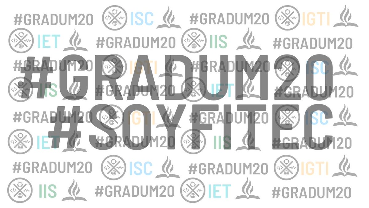 soyfitec's tweet photo. ¡Felicidades! #GradUM20 #SoyFitec #RealidadUM #ViveUM - https://t.co/c18l6blnms - Sábado 16 de mayo, 2020 @ 3:00 pm https://t.co/z6WCKxDXkn