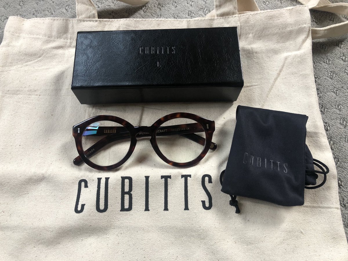 CUBITTS キュービッツ 宇多田ヒカル オーバーサイズメガネ ボストン ...