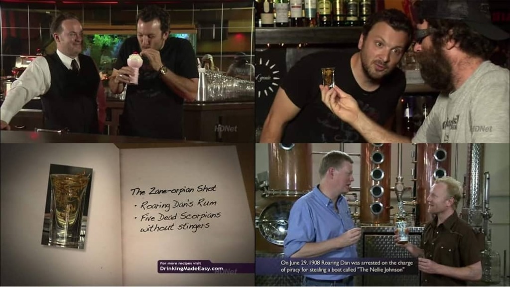 I seem to have found some extra free time lately and I've gone back and watched episodes of Zane Lamprey's adventures in Three Sheets and Drinking Made Easy.  Super fun to run into the Milwaukee edition!  Miss you guys over there!!!