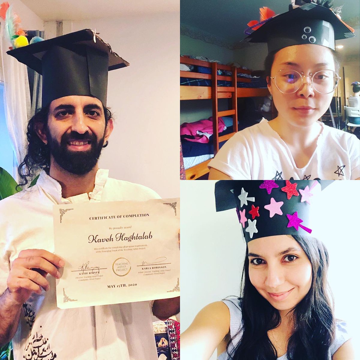 CommunityWordPr's tweet photo. We can not even begin to describe the love we have for the Teaching Artist Project Class of 2020. This class has been so dedicated, inspiring, hopeful, and just a great joy to work with. Welcome to the TAP Alumni Community 💕🎭🤹♂️🎨🎼🎻🥁📒 #teachingartistproject #teachingartist https://t.co/sQhmJAQwxD