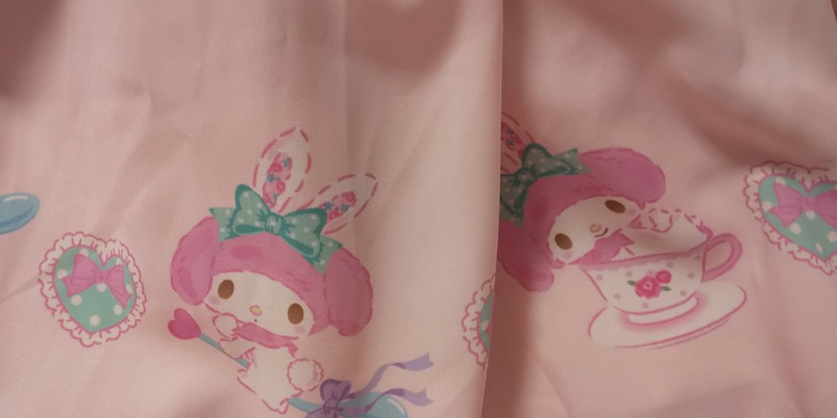 いちご おはようございます 開店と同時にアベイルに行きサンリオコラボのシナモンとマイメロのセーラーワンピースを買ってきました サンリオ アベイル シナモン シナモロール マイメロ マイメロディ