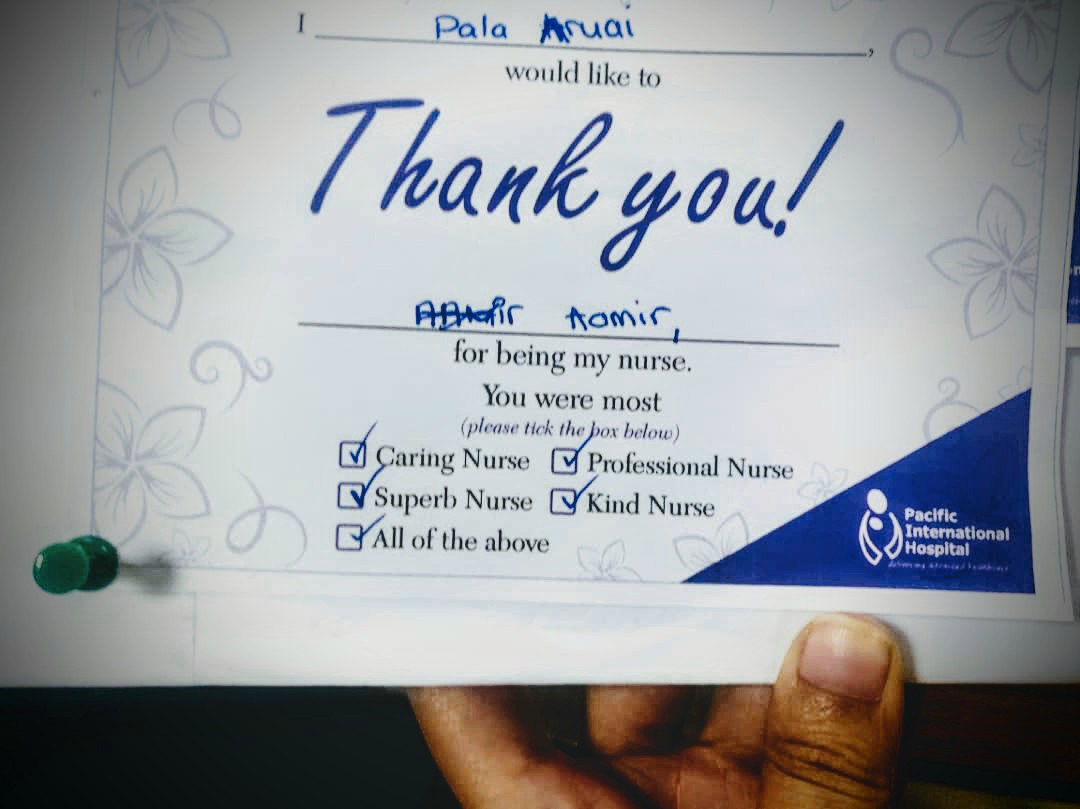 as4right's tweet photo. In short life period, I have seen many doctors correcting patients, by saying, "I'm doctor, not a Nurse".
But, I guess, sometimes we can also try to be [even] partly as Kind and Caring as Nurses.
#Doctor on International #NursesDay2020 patient's gratitude card. https://t.co/1uMAhHSz6I