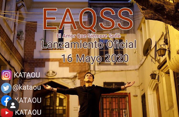 AMAYASAR's tweet photo. Mañana por todas las redes @kataou lanza su nuevo sencillo #EAQSS DEL@ALBUM #mientrasTanto ¡todos invitados a este gran lanzamiento! 

#Instagram #YouTube #Facebook #Twiter #Colombia #ColombianosEnElExterior 

@stevenarce @Santialarconu @SantiCruz @Rafa_Cifuentes @DanielSamperO https://t.co/tOQGYs1ObP