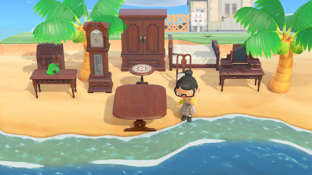 Sarah_Eli120's tweet photo. Antique Set Giveaway!

One person will win the entire set in the color dark brown!
Plus one surprise DIY! 

Follow me!
Like + Retweet!
Ends 5/16!
#acnh
#AnimalCrossingNewHorizon 
#ACNHGiveaway https://t.co/965zuAoZ0A