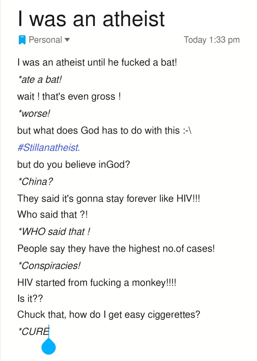 theodiacully's tweet image. #lockdown4thoughts