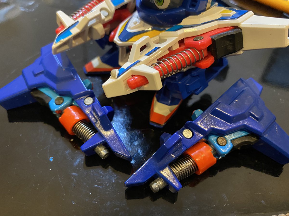 メガキャノンウィングの塗装ができました。