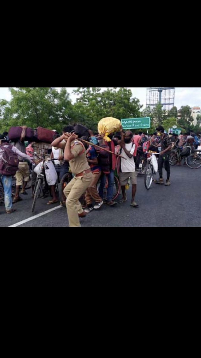 NaveenCK73's tweet photo. @AmitShah @NikunjGargN  @TimesNow @SupremeCourtFan please don’t lati charge on poor people. They are stranded and trying to go home. @narendramodi open your eyes. Pls Give them strict orders to not to lati charge on these poor people. We are not crossing country borders. https://t.co/PkAZ7gRbiJ