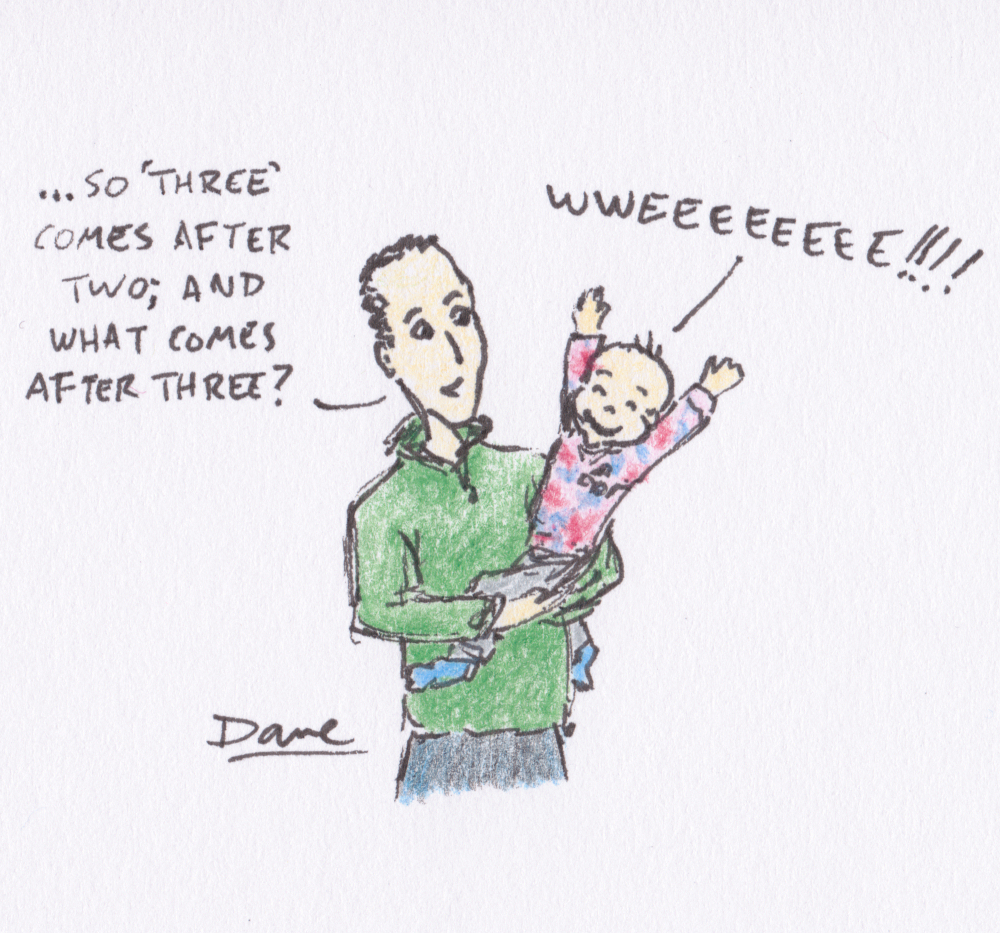 davesdailydoodl's tweet image. Yes, ok, fair enough; sometimes it does!
#LearningToCount
