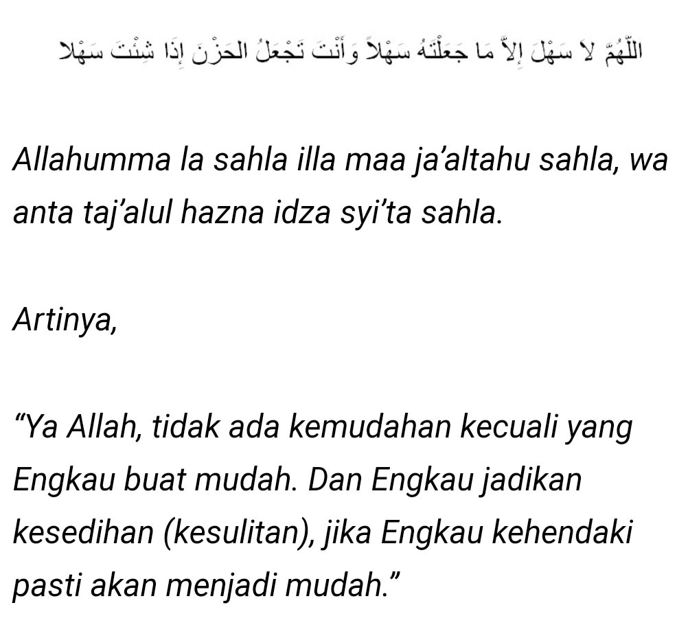 Kaput En Twitter 5 Doa Sebelum Mengerjakan Soal Ujian
