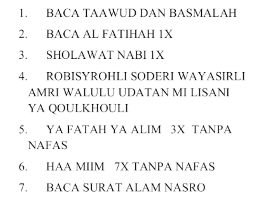 Kaput En Twitter 5 Doa Sebelum Mengerjakan Soal Ujian