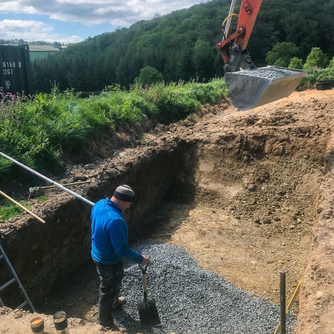 aldervineyard's tweet image. Drainage ✅We've been working below ground this week, digging a rather huge hole! 💪#progress #justkeepdigging