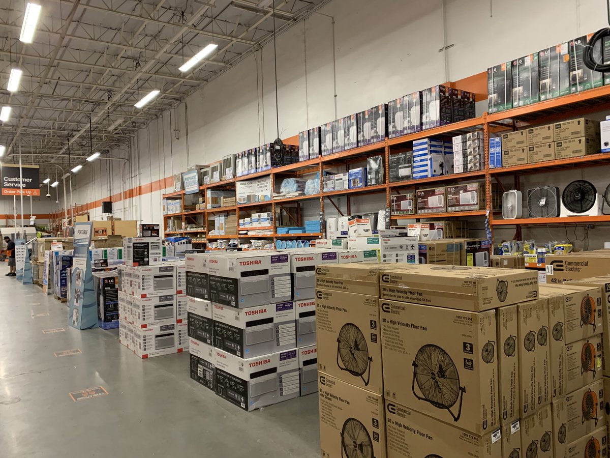 14 pallets worked tonight of air movement at La Quinta!!! Ready for the weekend and triple digits here🌵☀️!!!!! ⁦⁦⁦<a href="/diana_mckay6630/">LQHomeDepot6630</a>⁩ ⁦<a href="/Crippen1026/">Christian Crippen</a>⁩