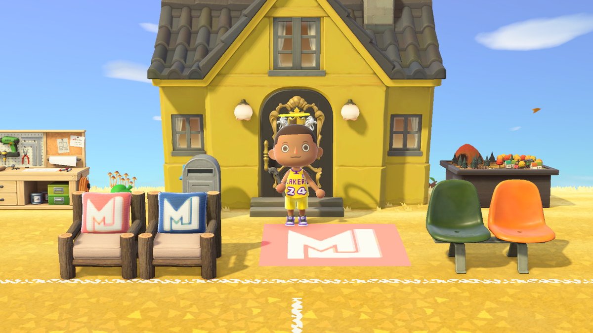 MJLam3's tweet photo. Miss you Kobe
 #動物森友會 #AnimalCrossing #ACNH #NintendoSwitch https://t.co/WpRwc7H3aa