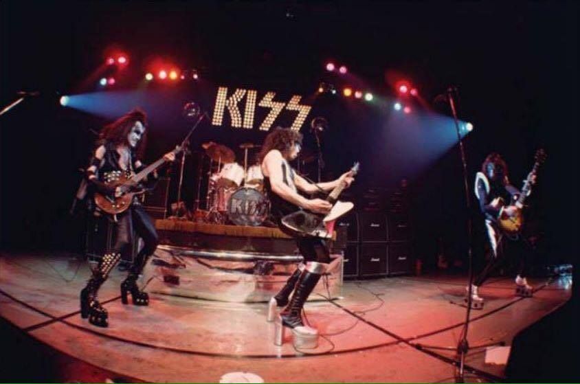 #KISSTORY - May 16th, 1975 - #KISS headlined Detroit's Cobo Hall for the first time. The sold-out show was part of the first of five shows that were recorded for KISS ALIVE!