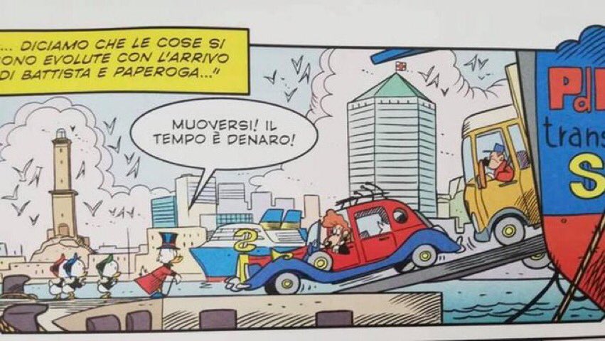 È uscito questa settimana l’episodio di #topolino ambientato a #Genova <a href="/LanternaGenova/">Lanterna di Genova</a>