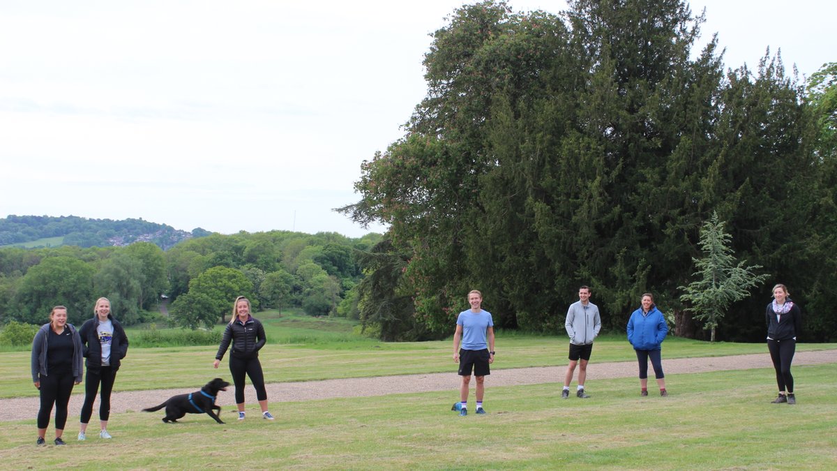 RAASchoolGatton's tweet photo. And they're off! Lots of great support for Mr Gale today as he tries to complete his 12 hour running challenge in support of our school's #mentalhealth initiatives &amp; @YoungMindsUK! https://t.co/SEt7x0qaa5 #RunLikeTheGale #Runningforacause @BBCSurrey @surreymirror https://t.co/uauk5HBl6N